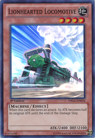 Lionhearted Locomotive [DRLG-EN036] Super Rare | L.A. Mood Comics and Games