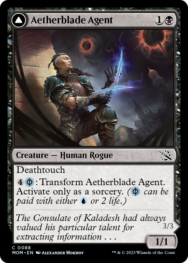 Aetherblade Agent // Gitaxian Mindstinger [March of the Machine] | L.A. Mood Comics and Games