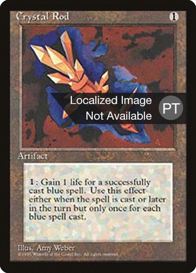 Crystal Rod [Fourth Edition (Foreign Black Border)] | L.A. Mood Comics and Games