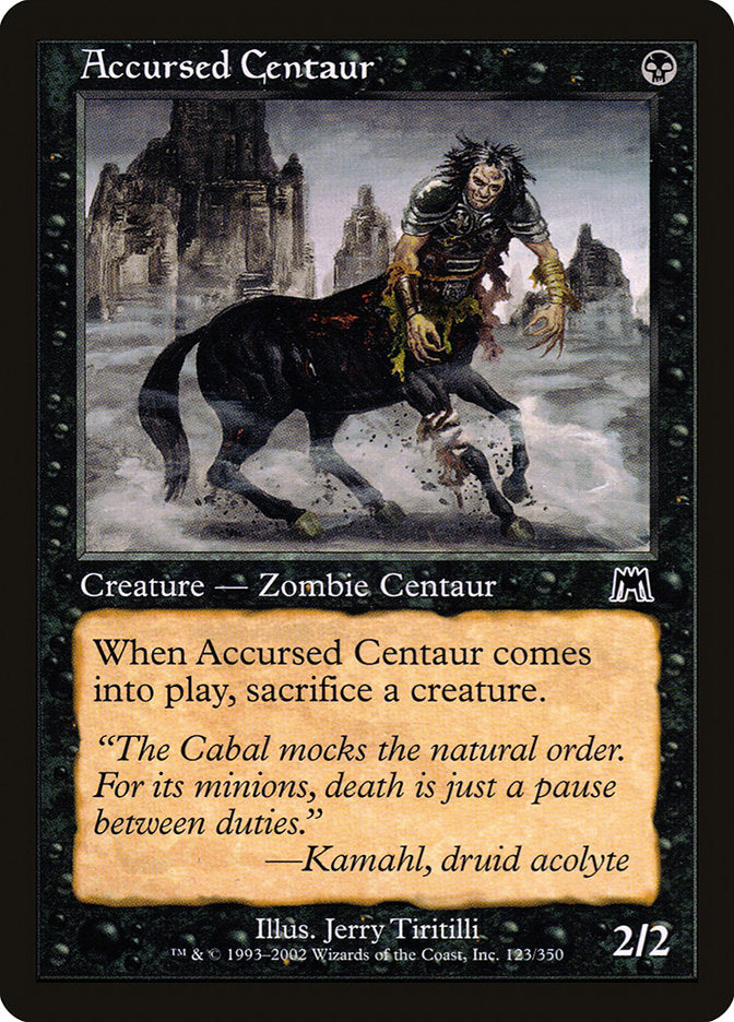 Accursed Centaur [Onslaught] | L.A. Mood Comics and Games