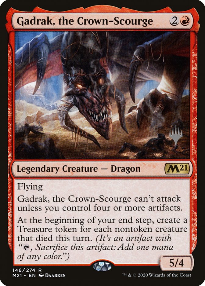 Gadrak, the Crown-Scourge (Promo Pack) [Core Set 2021 Promos] | L.A. Mood Comics and Games