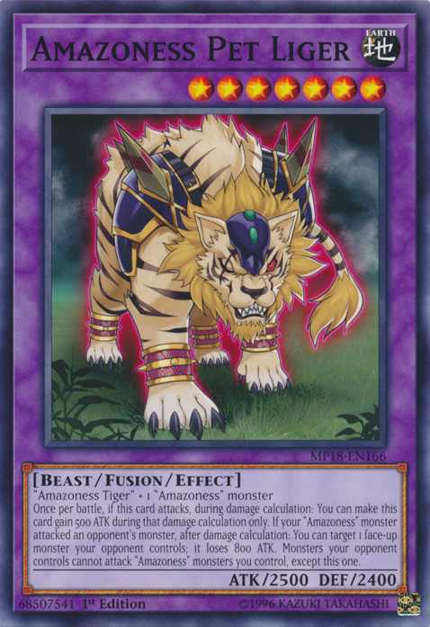 Amazoness Pet Liger [MP18-EN166] Common | L.A. Mood Comics and Games