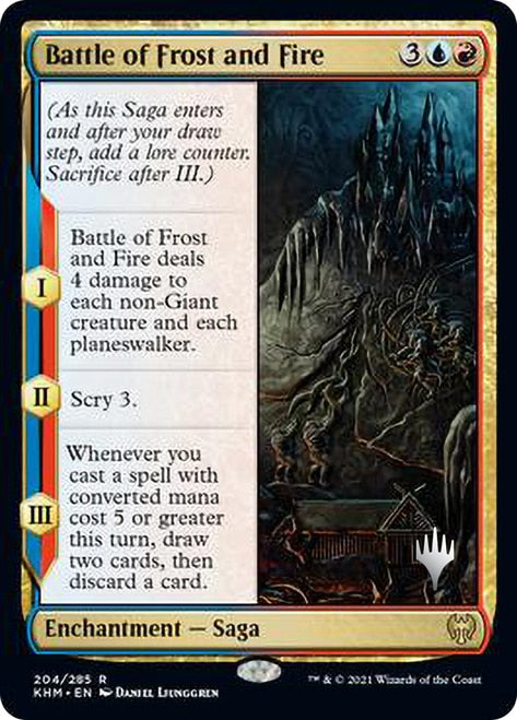 Battle of Frost and Fire (Promo Pack) [Kaldheim Promos] | L.A. Mood Comics and Games