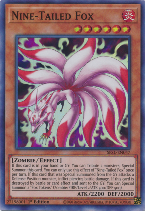 Nine-Tailed Fox [SESL-EN047] Super Rare | L.A. Mood Comics and Games