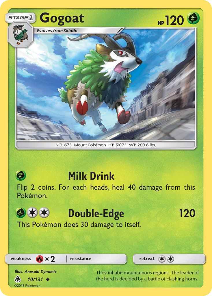 Gogoat (10/131) [Sun & Moon: Forbidden Light] | L.A. Mood Comics and Games