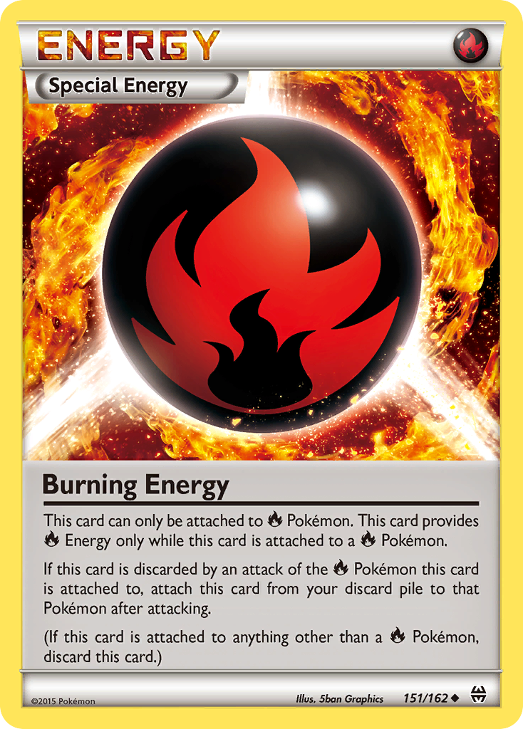 Burning Energy (151/162) [XY: BREAKthrough] | L.A. Mood Comics and Games