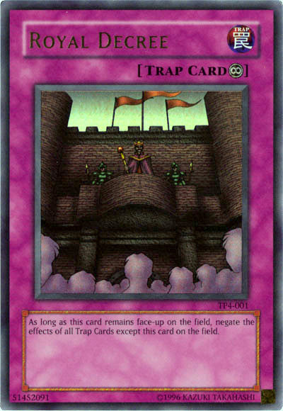 Royal Decree [TP4-001] Ultra Rare | L.A. Mood Comics and Games