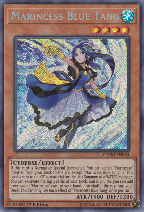 Marincess Blue Tang [CHIM-EN004] Secret Rare | L.A. Mood Comics and Games