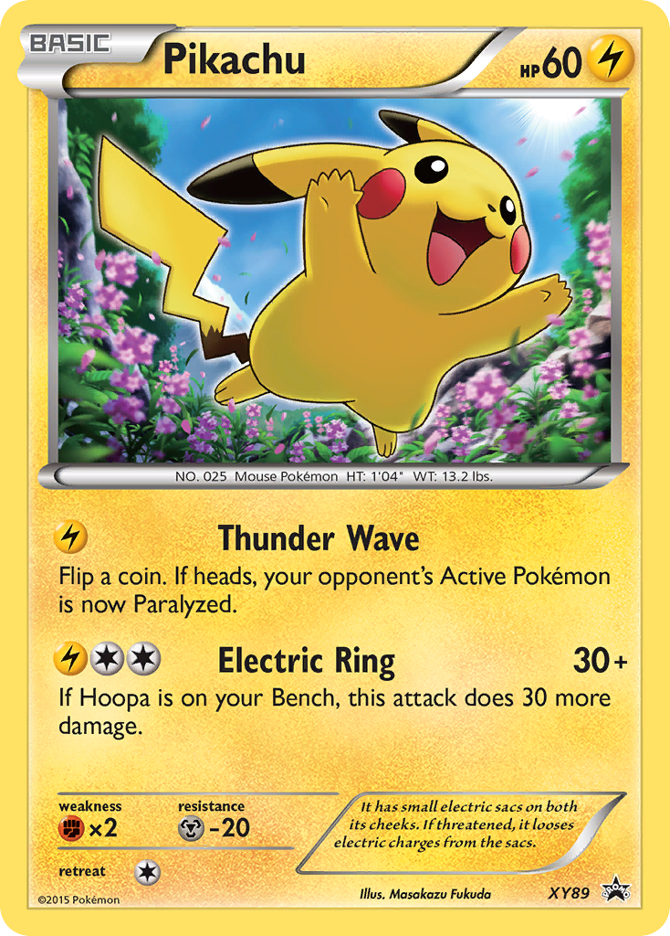 Pikachu (XY89) (Collector Chest) [XY: Black Star Promos] | L.A. Mood Comics and Games