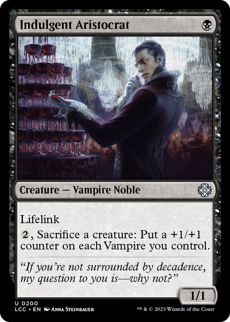 Indulgent Aristocrat [The Lost Caverns of Ixalan Commander] | L.A. Mood Comics and Games