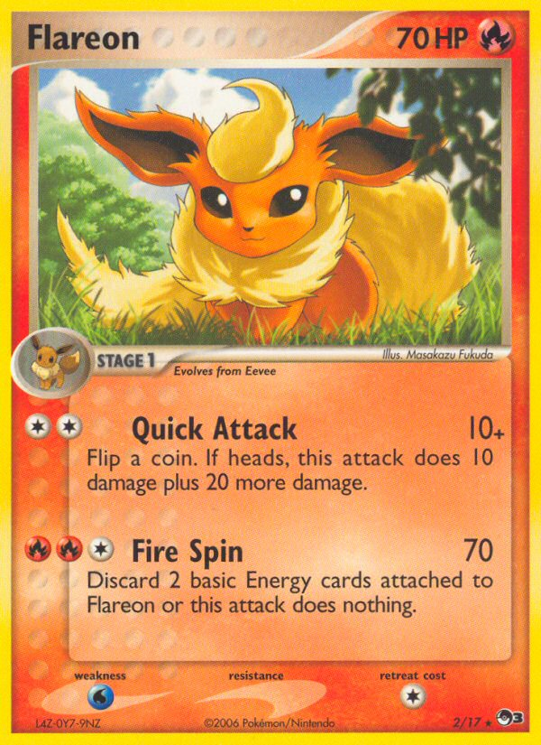 Flareon (2/17) [POP Series 3] | L.A. Mood Comics and Games