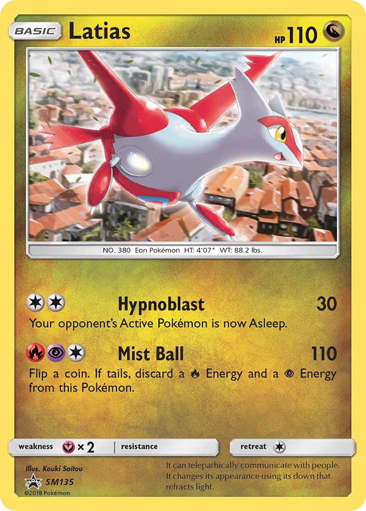 Latias (SM135) [Sun & Moon: Black Star Promos] | L.A. Mood Comics and Games