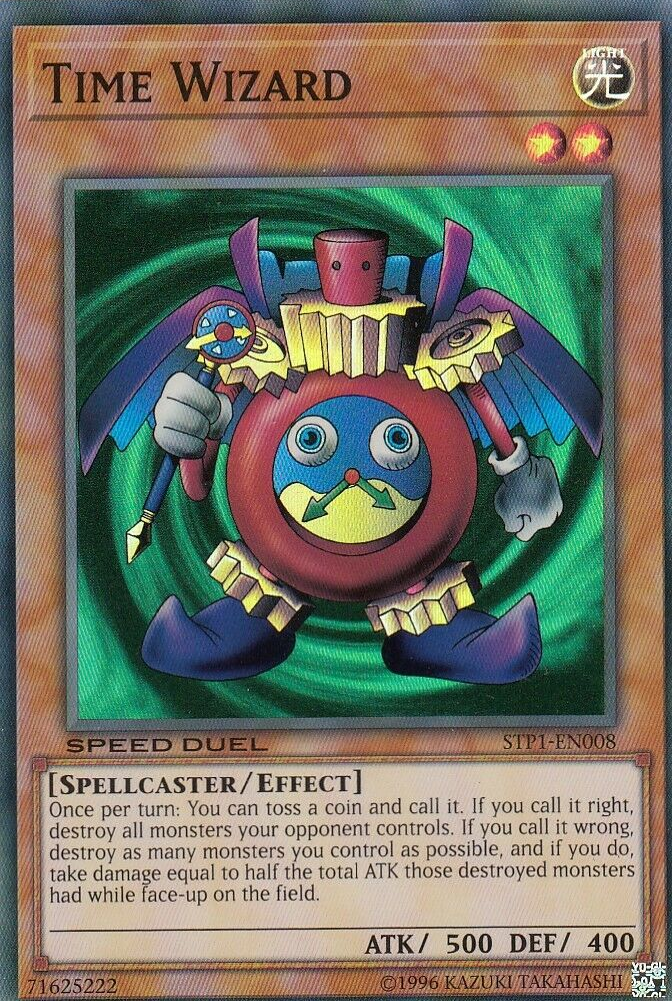 Time Wizard [STP1-EN008] Super Rare | L.A. Mood Comics and Games