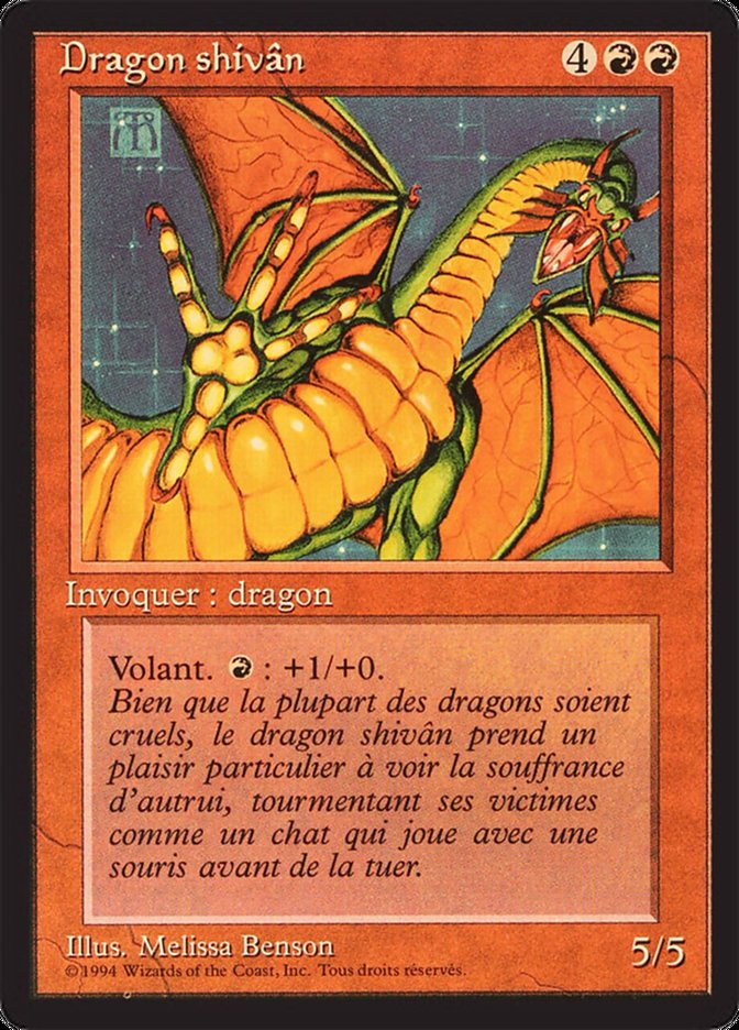 Shivan Dragon [Foreign Black Border] | L.A. Mood Comics and Games