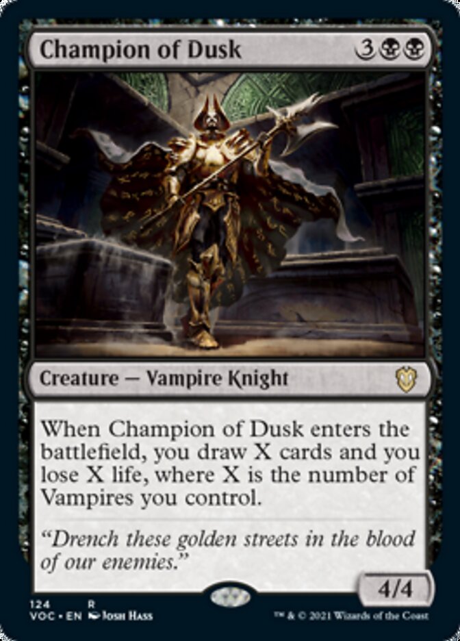 Champion of Dusk [Innistrad: Crimson Vow Commander] | L.A. Mood Comics and Games