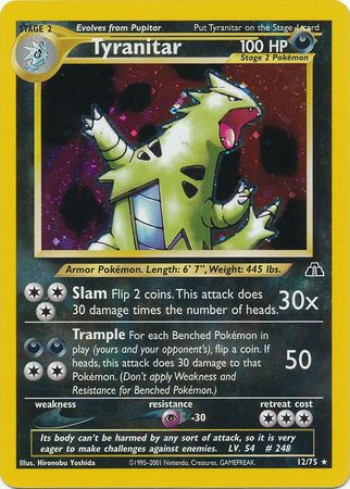 Tyranitar (12/75) [Neo Discovery Unlimited] | L.A. Mood Comics and Games