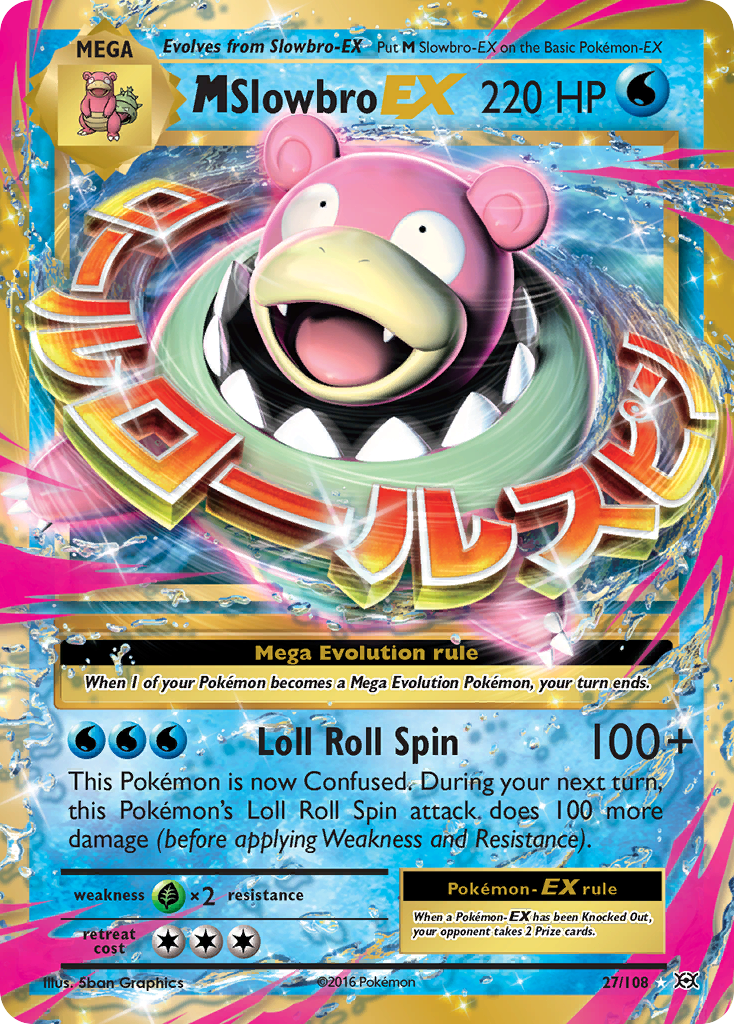 M Slowbro EX (27/108) [XY: Evolutions] | L.A. Mood Comics and Games