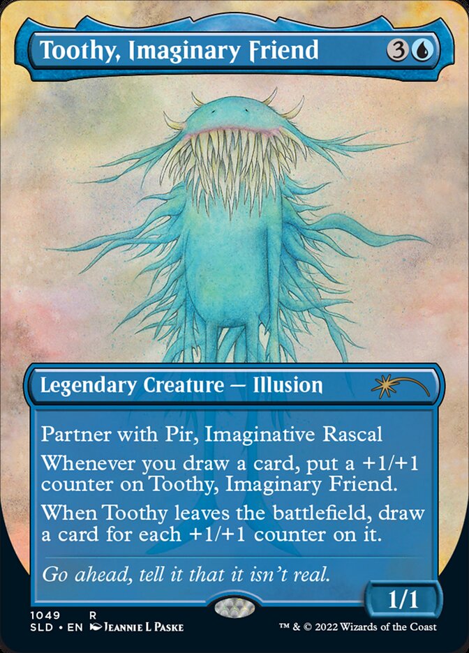 Toothy, Imaginary Friend (Borderless) [Secret Lair Drop Series] | L.A. Mood Comics and Games