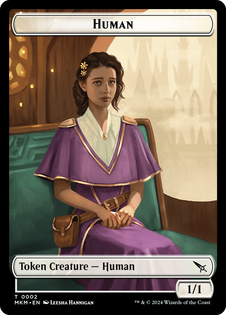 Human Token [Murders at Karlov Manor Tokens] | L.A. Mood Comics and Games