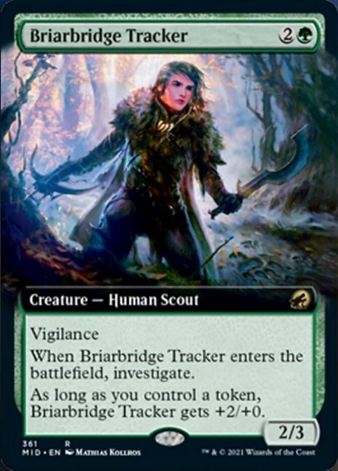 Briarbridge Tracker (Extended Art) [Innistrad: Midnight Hunt] | L.A. Mood Comics and Games