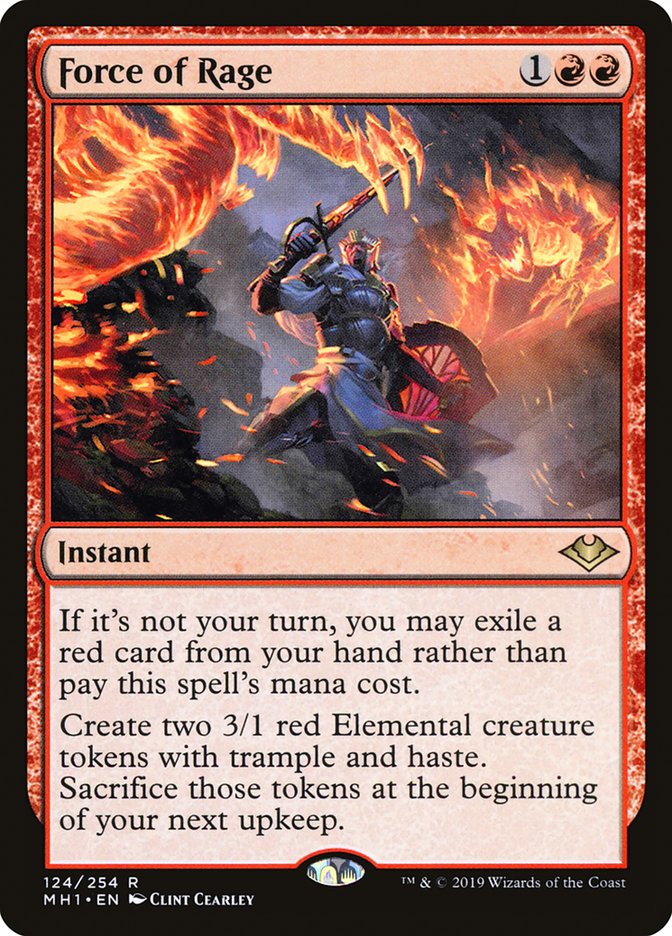 Force of Rage [Modern Horizons] | L.A. Mood Comics and Games