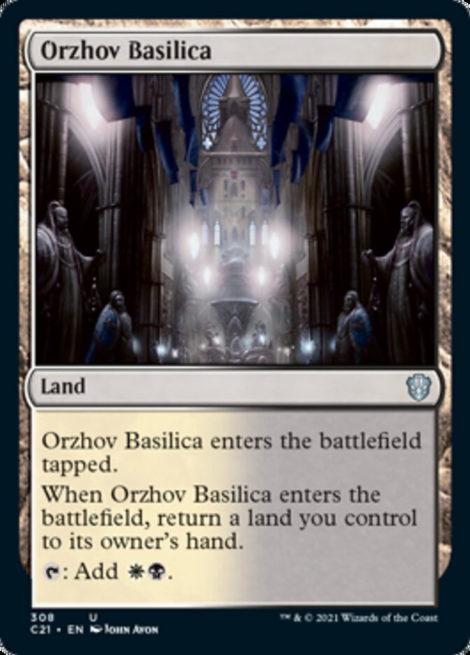 Orzhov Basilica [Commander 2021] | L.A. Mood Comics and Games