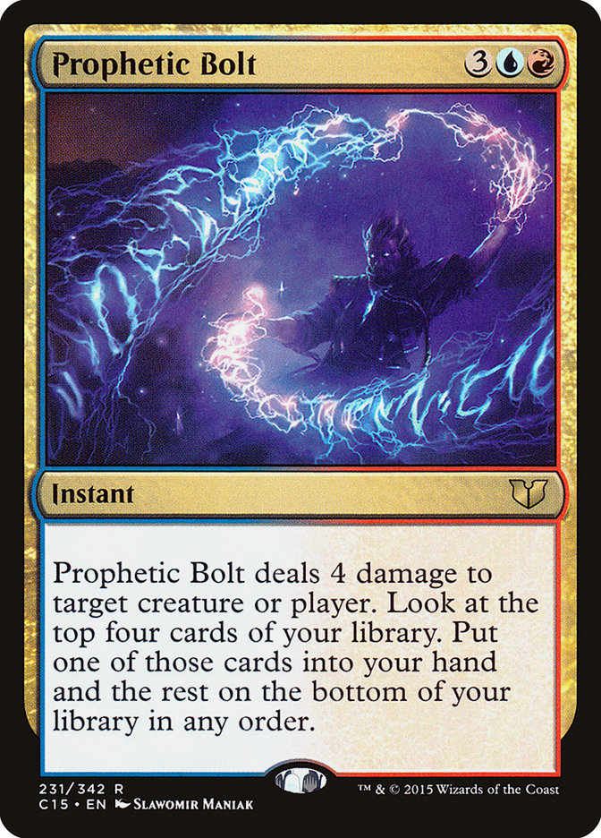 Prophetic Bolt [Commander 2015] | L.A. Mood Comics and Games