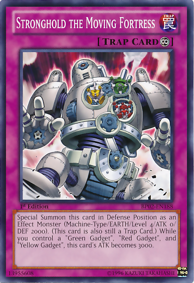 Stronghold the Moving Fortress [BP02-EN188] Mosaic Rare | L.A. Mood Comics and Games