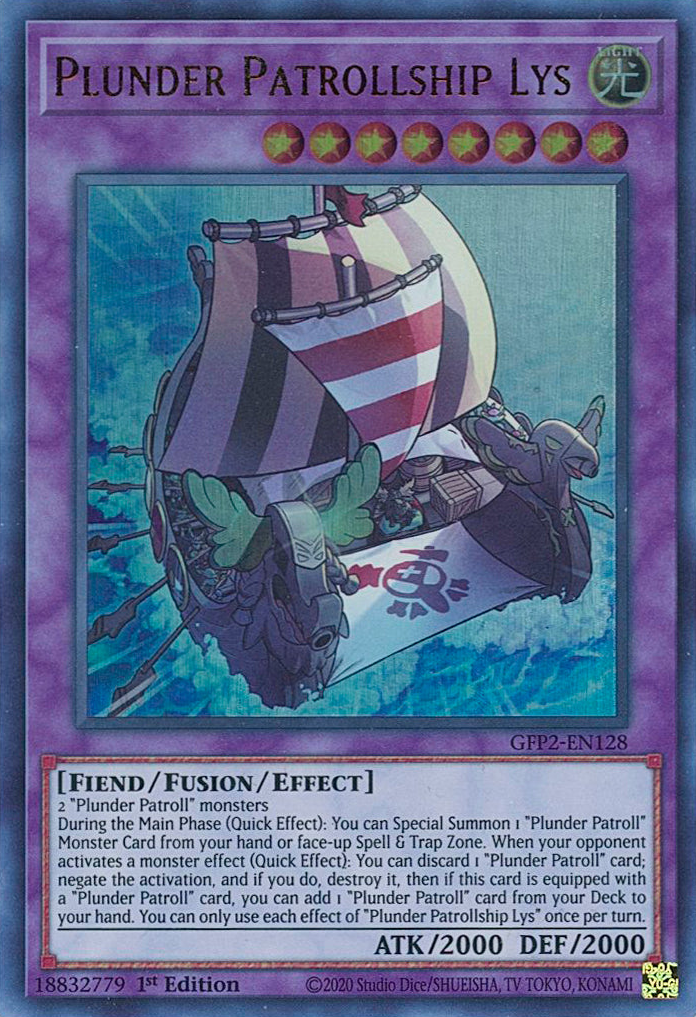 Plunder Patrollship Lys [GFP2-EN128] Ultra Rare | L.A. Mood Comics and Games