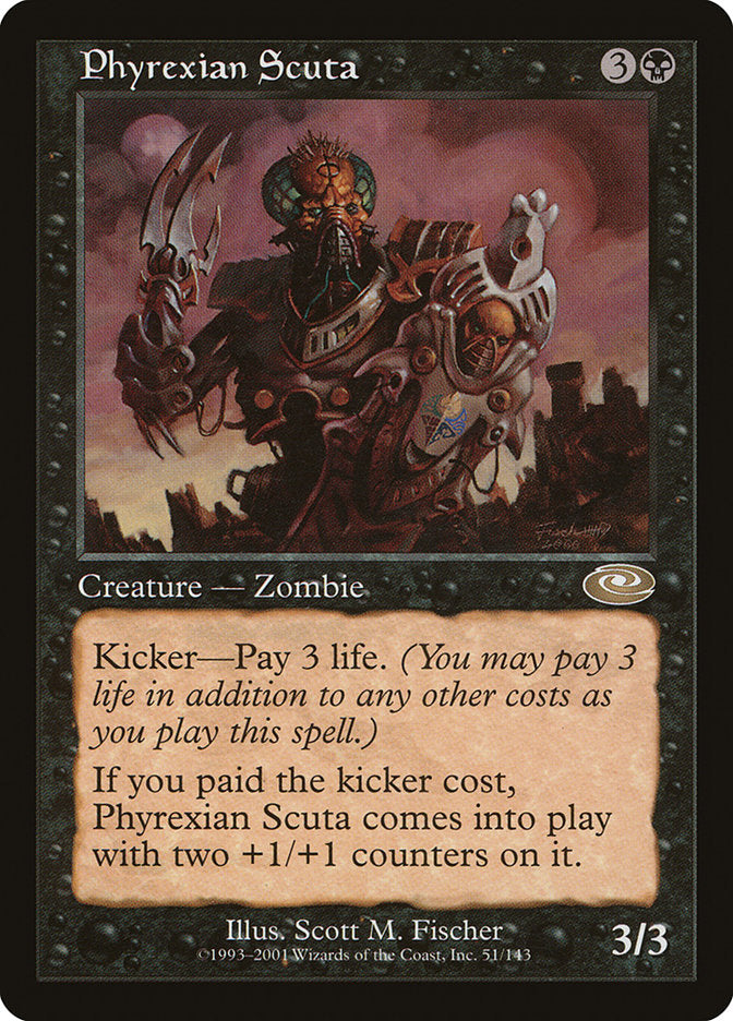 Phyrexian Scuta [Planeshift] | L.A. Mood Comics and Games