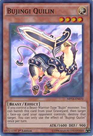 Bujingi Quilin [MP14-EN070] Super Rare | L.A. Mood Comics and Games