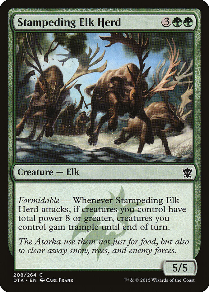 Stampeding Elk Herd [Dragons of Tarkir] | L.A. Mood Comics and Games