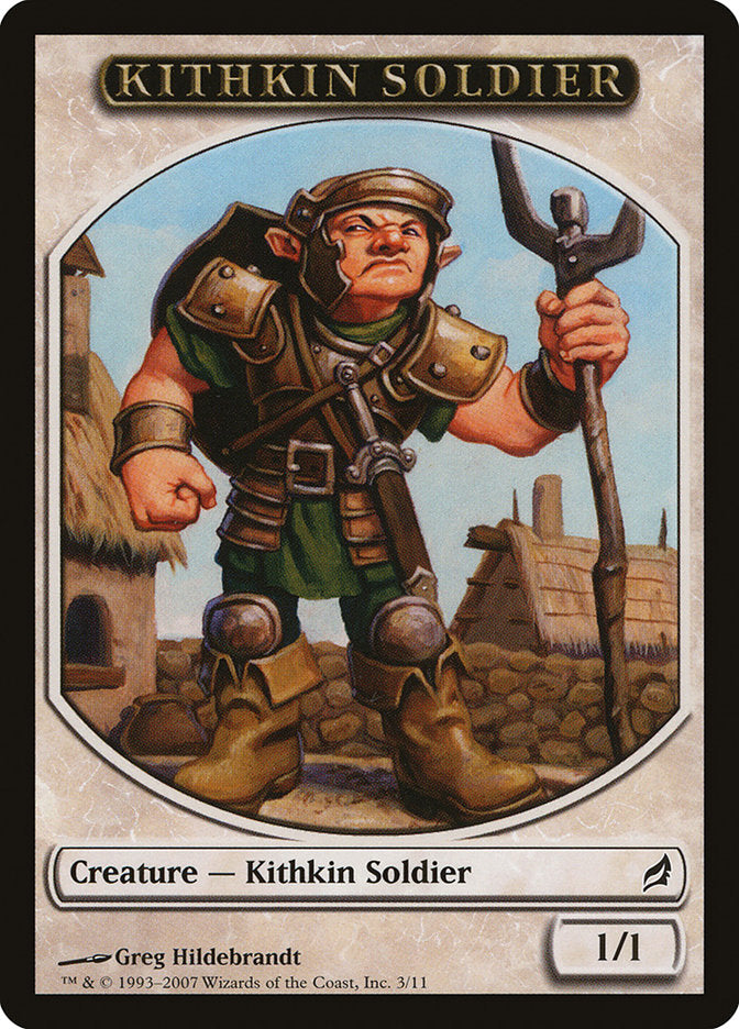 Kithkin Soldier Token [Lorwyn Tokens] | L.A. Mood Comics and Games