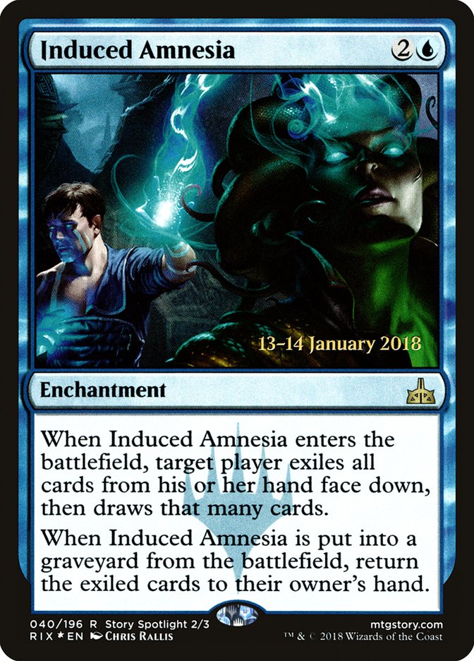 Induced Amnesia [Rivals of Ixalan Prerelease Promos] | L.A. Mood Comics and Games