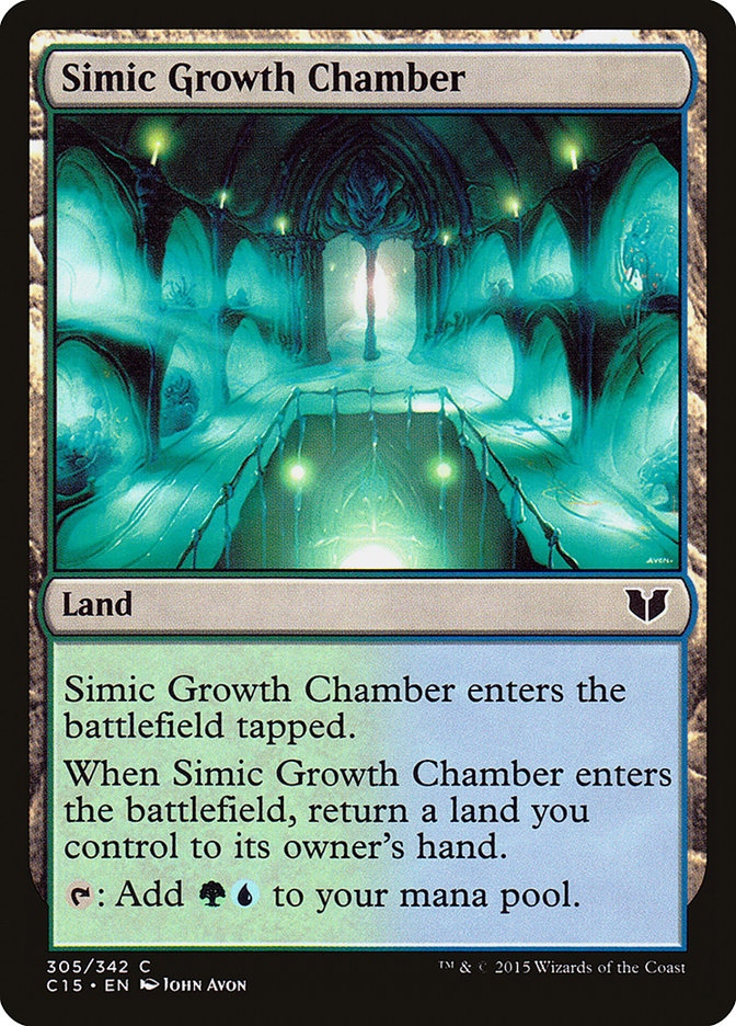Simic Growth Chamber [Commander 2015] | L.A. Mood Comics and Games