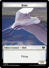 Copy (54) // Bird Double-Sided Token [Commander Masters Tokens] | L.A. Mood Comics and Games