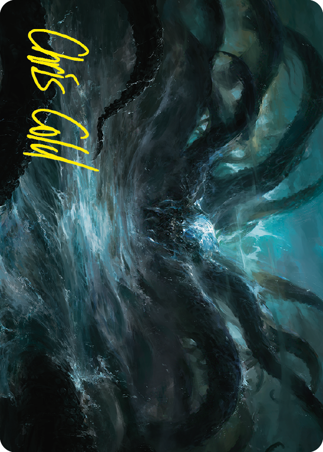 The Watcher in the Water Art Card (Gold-Stamped Signature) [The Lord of the Rings: Tales of Middle-earth Art Series] | L.A. Mood Comics and Games