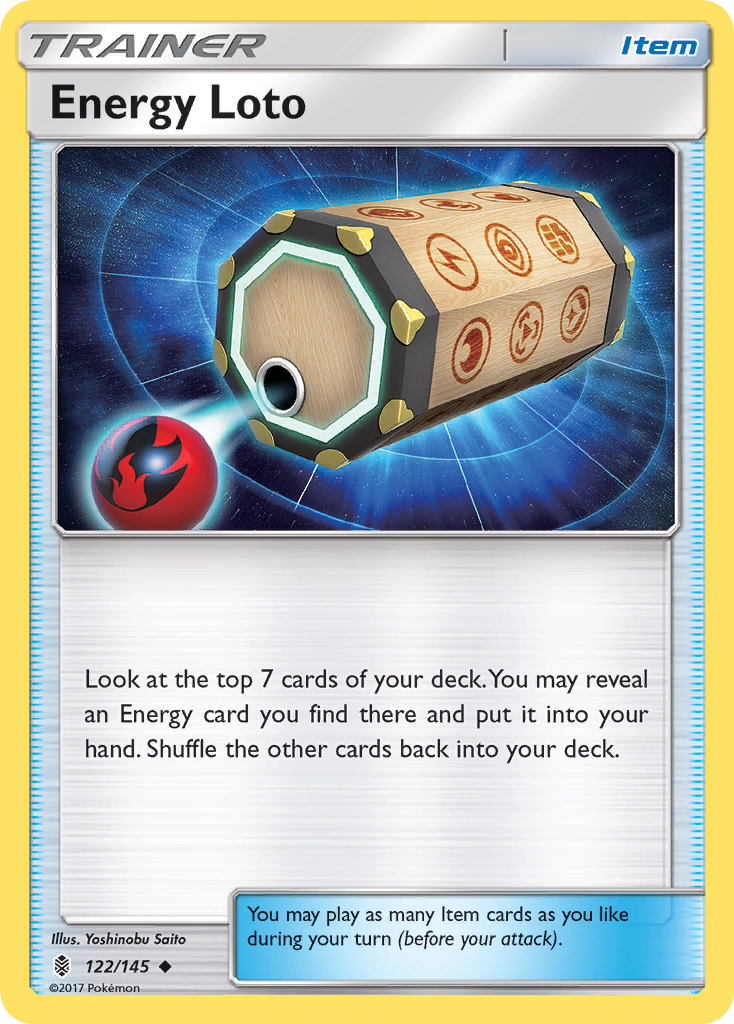 Energy Loto (122/145) [Sun & Moon: Guardians Rising] | L.A. Mood Comics and Games