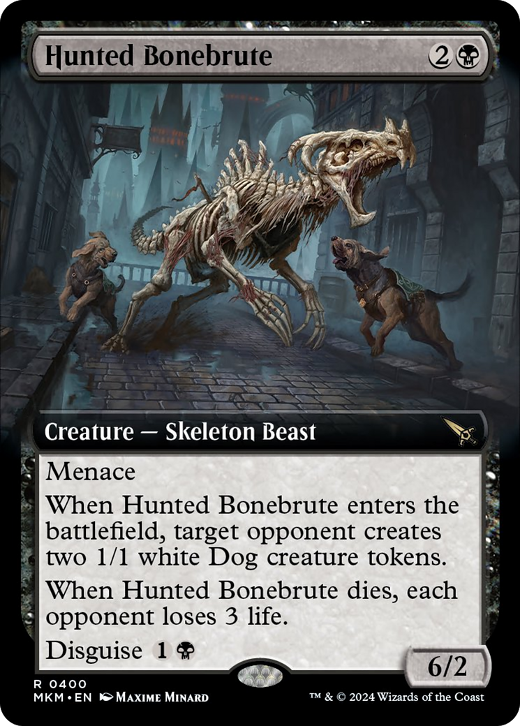 Hunted Bonebrute (Extended Art) [Murders at Karlov Manor] | L.A. Mood Comics and Games
