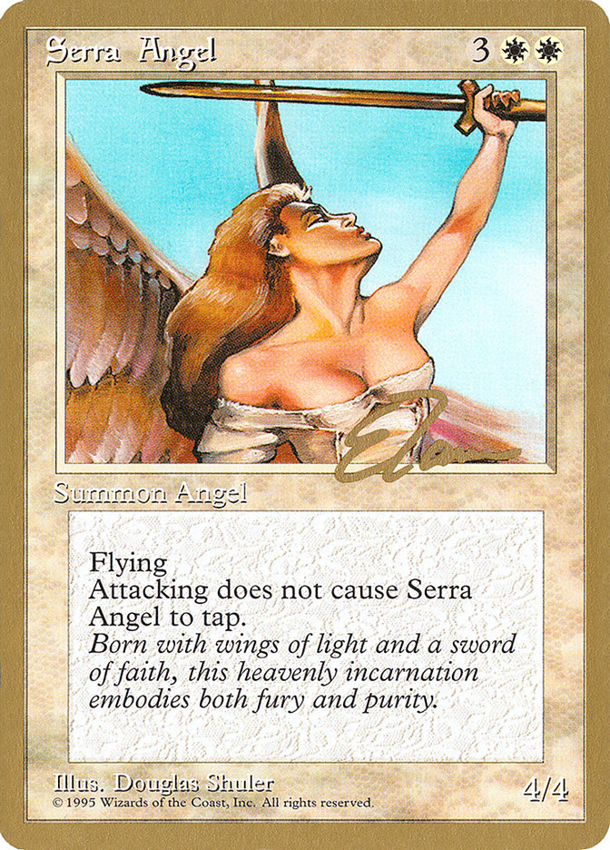 Serra Angel (Eric Tam) [Pro Tour Collector Set] | L.A. Mood Comics and Games