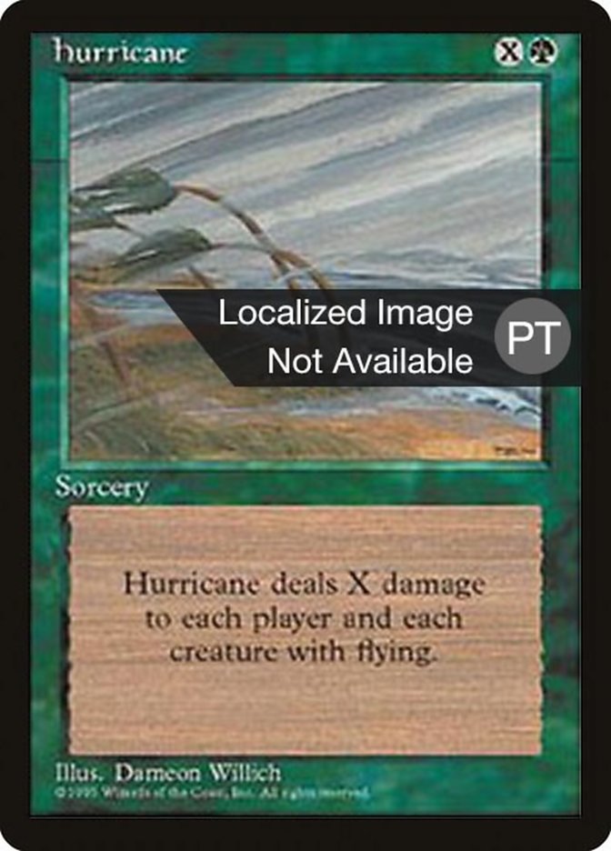 Hurricane [Fourth Edition (Foreign Black Border)] | L.A. Mood Comics and Games