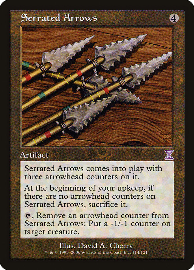 Serrated Arrows [Time Spiral Timeshifted] | L.A. Mood Comics and Games