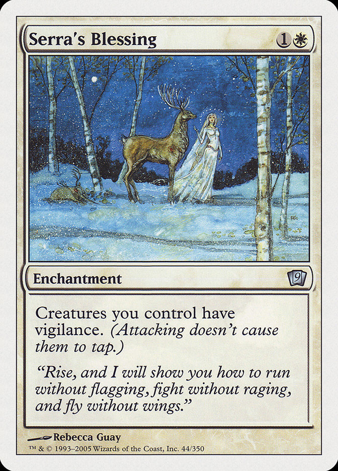 Serra's Blessing [Ninth Edition] | L.A. Mood Comics and Games