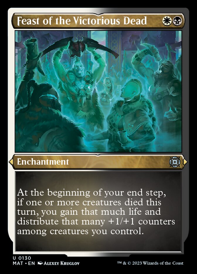 Feast of the Victorious Dead (Foil Etched) [March of the Machine: The Aftermath] | L.A. Mood Comics and Games