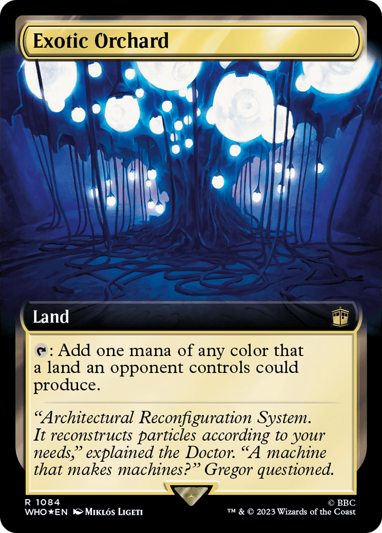 Exotic Orchard (Extended Art) (Surge Foil) [Doctor Who] | L.A. Mood Comics and Games