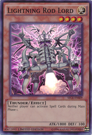 Lightning Rod Lord [SECE-ENS09] Super Rare | L.A. Mood Comics and Games