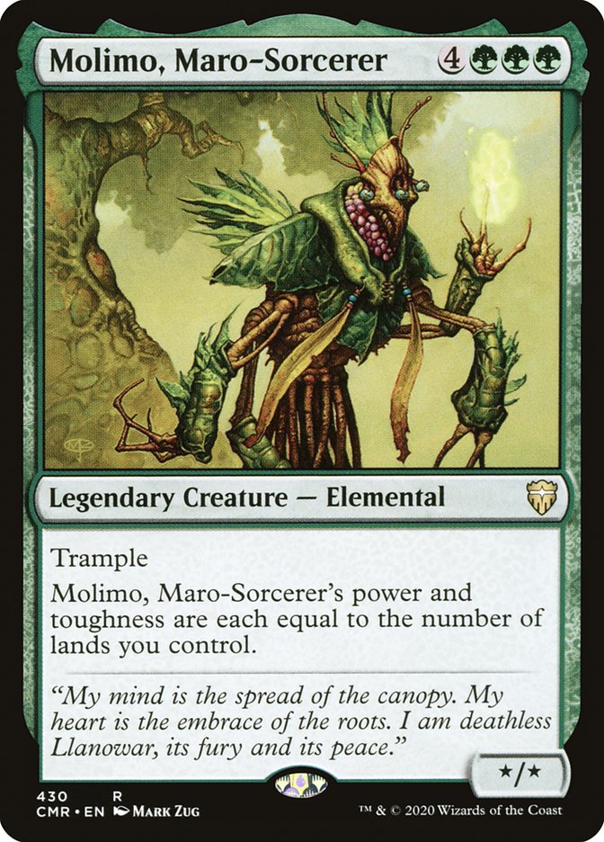Molimo, Maro-Sorcerer [Commander Legends] | L.A. Mood Comics and Games