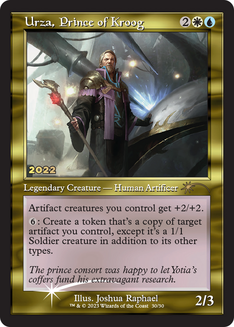 Urza, Prince of Kroog [30th Anniversary Promos] | L.A. Mood Comics and Games