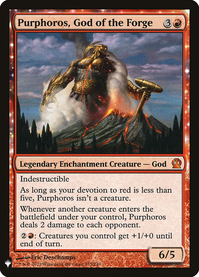 Purphoros, God of the Forge [Mystery Booster] | L.A. Mood Comics and Games