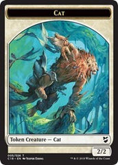 Cat // Soldier Double-Sided Token [Commander 2018 Tokens] | L.A. Mood Comics and Games